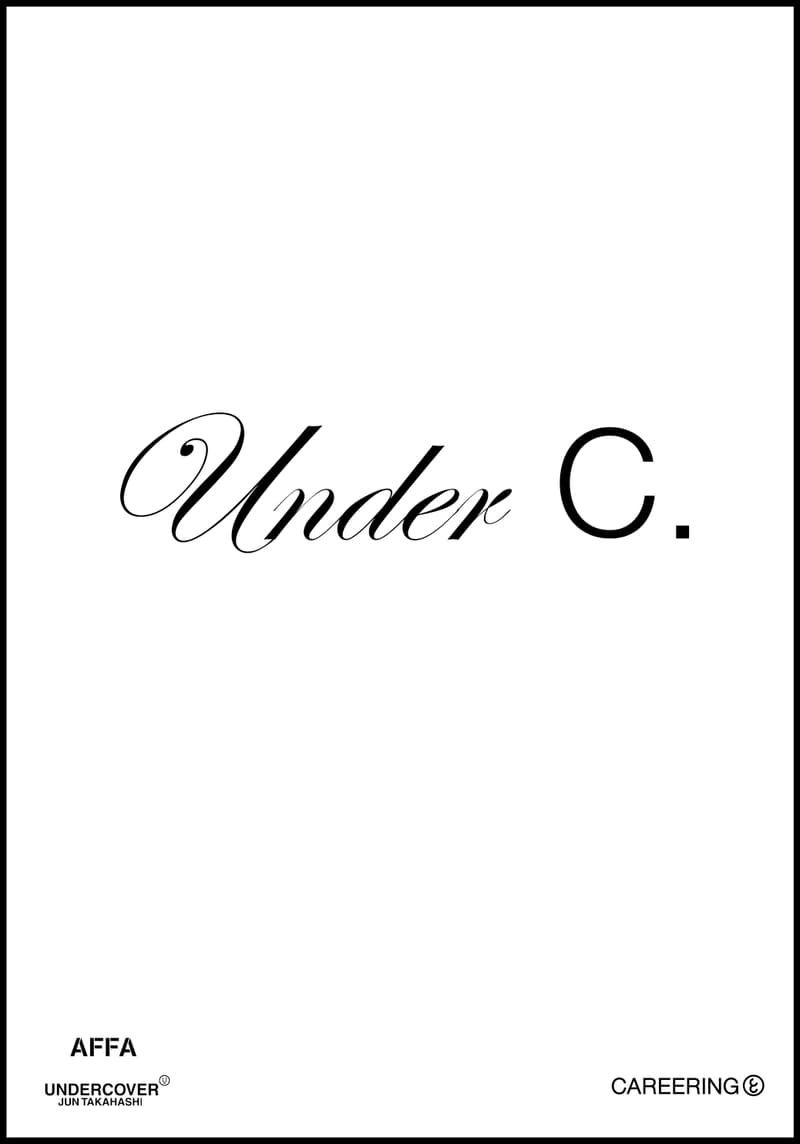 Careering UNDERCOVER AFFA キャリアリング アンダーカバー 藤原ヒロシ 高橋盾 ジョニオ 松田翔太 コラボレーション