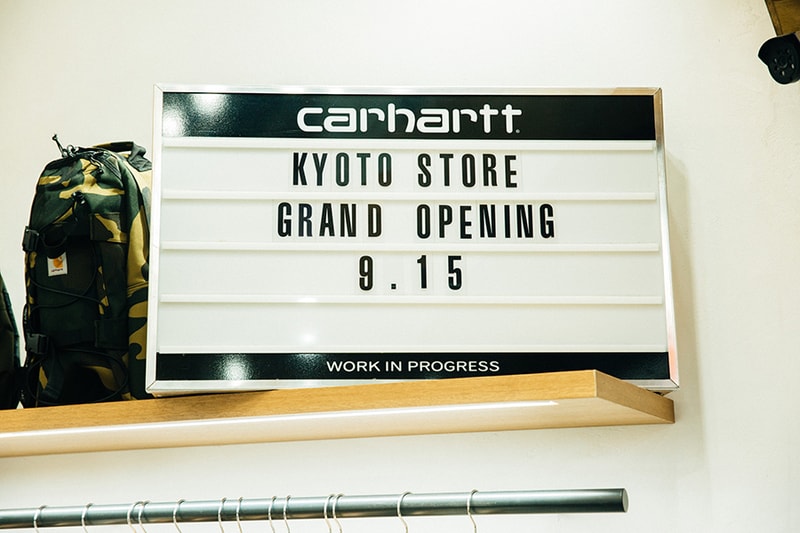 カーハート Carhartt WIP 京都 店舗 ショップ ストア お店 場所 大阪 兵庫 ストリート ワークウェア 