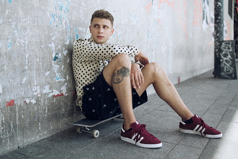 adidas Skateboarding Campus ADV black grey red Sneaker HYPEBEAST