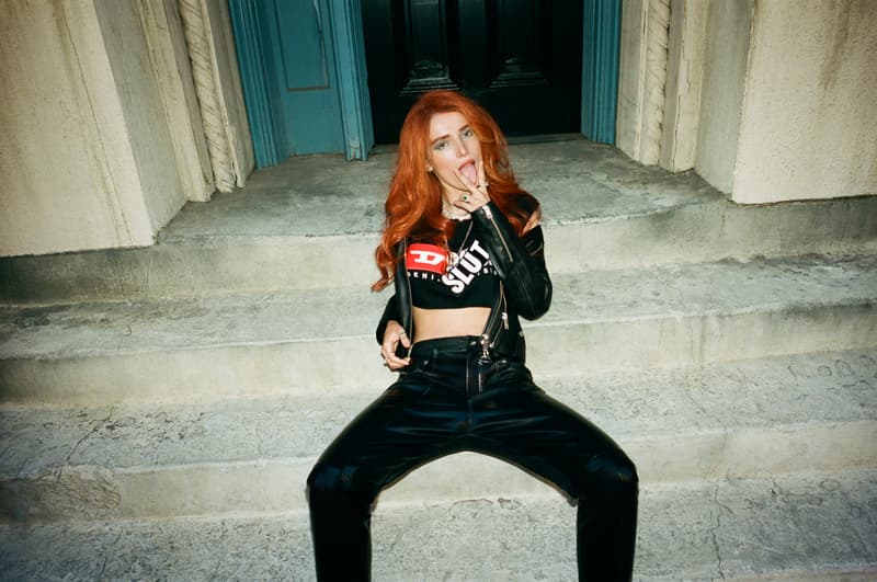 ディーゼル DIESEL デニム パーカー Tシャツ ヘイト 2018年秋冬 HAUTE COUTURE Nicki Minaj ニッキー・ミナージュ Gucci Mane グッチ・メイン Bella Thorne ベラ・ソーン