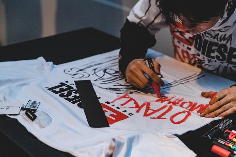 ディーゼル ヘイト DIESEL HAɄTE COUTURE ジャケット Tシャツ カスタマイズ イベント カスタム