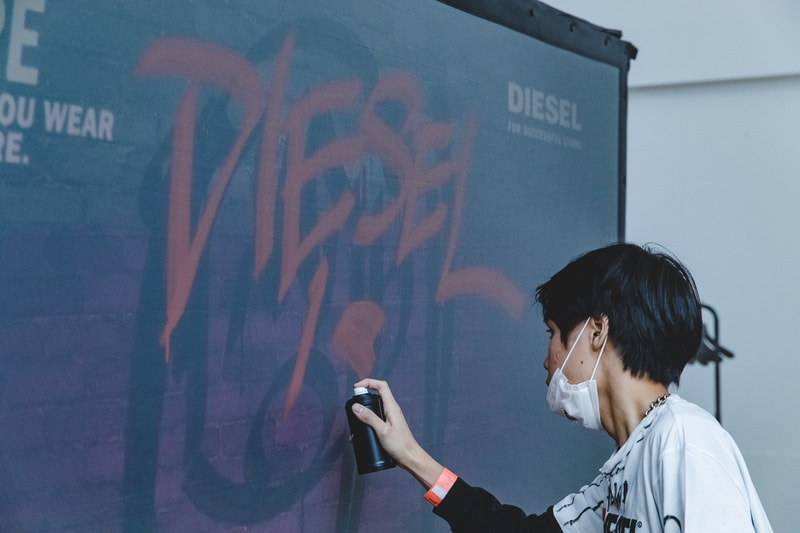 ディーゼル ヘイト DIESEL HAɄTE COUTURE ジャケット Tシャツ カスタマイズ イベント カスタム 