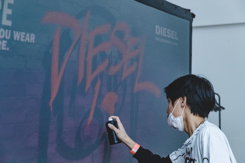 ディーゼル ヘイト DIESEL HAɄTE COUTURE ジャケット Tシャツ カスタマイズ イベント カスタム