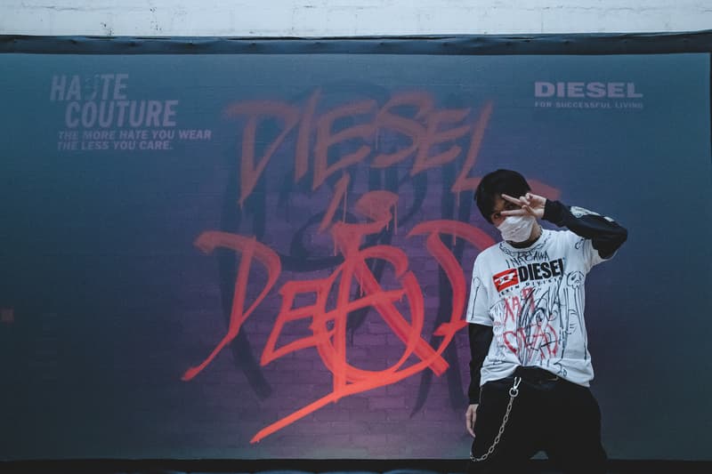 ディーゼル ヘイト DIESEL HAɄTE COUTURE ジャケット Tシャツ カスタマイズ イベント カスタム