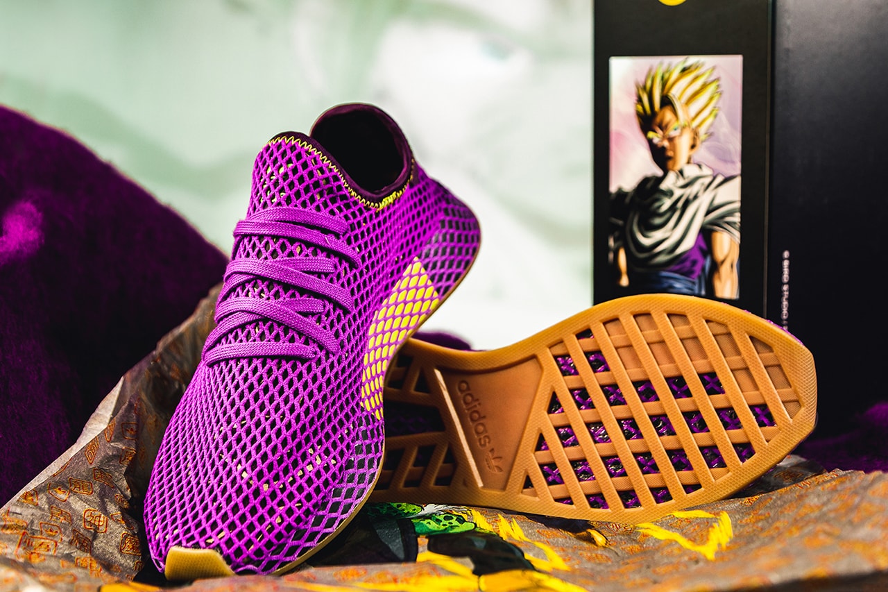 adidas originals dragon ball z collaboration prophere deerupt son gohan cell sneaker shoe model release date drop info october 27 2018 collection anime Sneaker HYPEBEAST