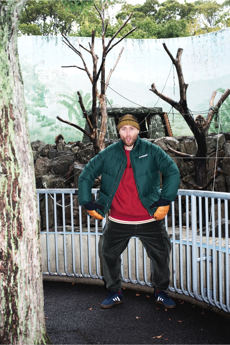 Evisen Skateboards Supreme Palace Prov BEAMS Hoodie Jacket Fleece Pants 2018 Fall Winter Lookbook HYPEBEAST 