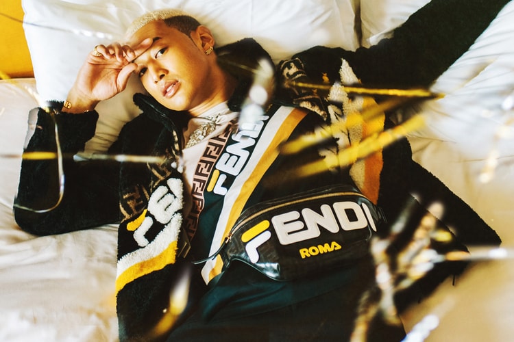 関口メンディーが “FENDI MANIA” を纏い都内屈指のラグジュアリーホテルを満喫