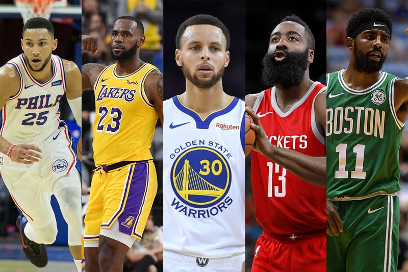 NBA 優勝 予想　イースト　ウェスト 東　西　ゴールデンステート・ウォリアーズ　ロサンゼルス・レイカーズ ヒューストン・ロケッツ オクラホマシティ・サンダー ボストン・セルティックス シクサーズ 76ers ダラス・マーベリックス トロント・ラプターズ レブロン・ジェームズ ステファン・カリー ジェームズ・ハーデン カイリー・アービング　HYPEBEAST