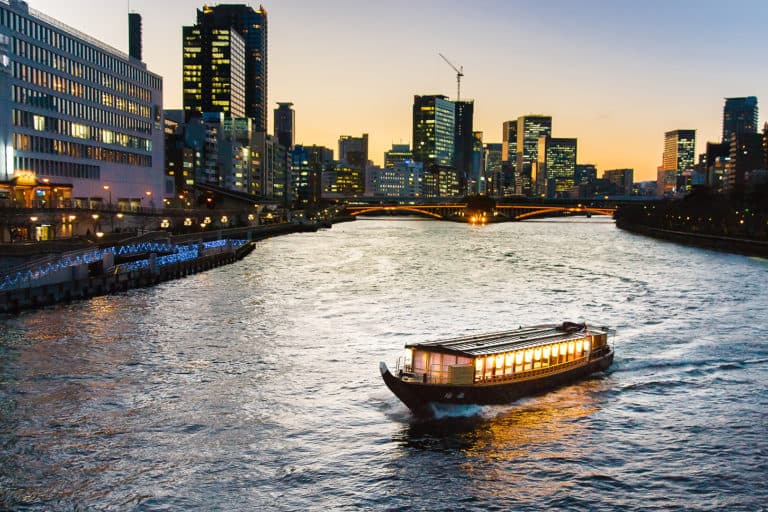 屋形船 大阪 関西 京都 予約 陽雅 YOUGA 宴会 送別会 大人数 イチミリ デザイン 建築 