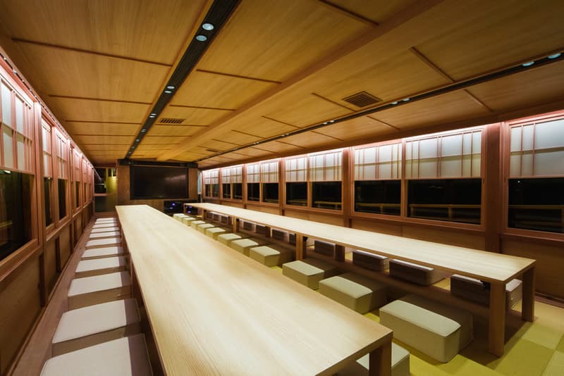 屋形船 大阪 関西 京都 予約 陽雅 YOUGA 宴会 送別会 大人数 イチミリ デザイン 建築