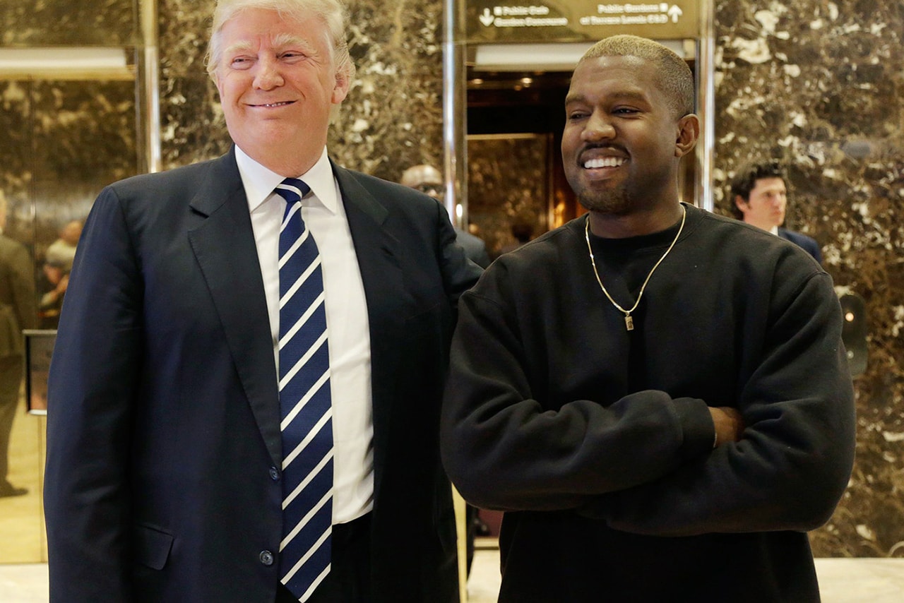 カニエ・ウェスト  ドナルド・トランプ 大統領 シカゴ Kanye West Expected Visit Donald Trump The White House Kim Kardashian President United States of America Washington, D.C. HYPEBEAST