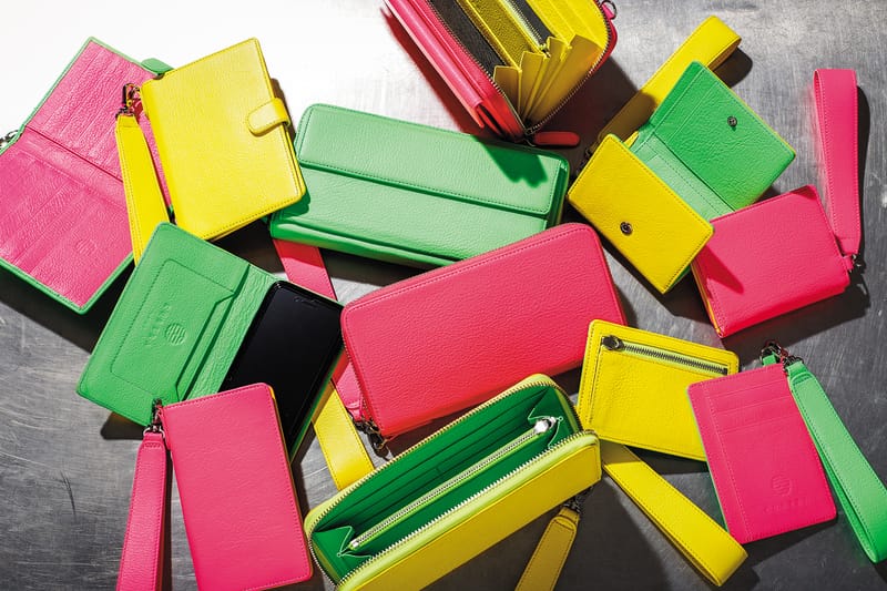 日本発の気鋭レザーブランド KUBERA 9981 よりエネルギーに満ちたネオンカラーグッズが登場