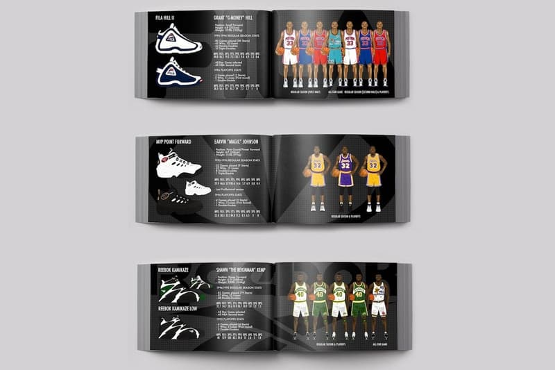 1990年代のスニーカーカルチャーを振り返る名作バッシュに焦点を当てたアートブックが登場 nba Michael Jordan(マイケル・ジョーダン)を筆頭に、Charles Barkley(チャールズ・バークレー)やShaquille O'Neal(シャキール・オニール)、Penny Hardaway(ペニー・ハーダウェイ)、Grant Hill(グラント・ヒル)、Jason Kidd(ジェイソン・キッド)、Allen Iverson(アレン・アイバーソン) 〈Nike(ナイキ)〉や〈Reebok (リーボック)〉、〈adidas(アディダス)〉、〈Fila(フィラ)〉、〈Converse(コンバース)〉 HYPEBEAST ハイプビースト