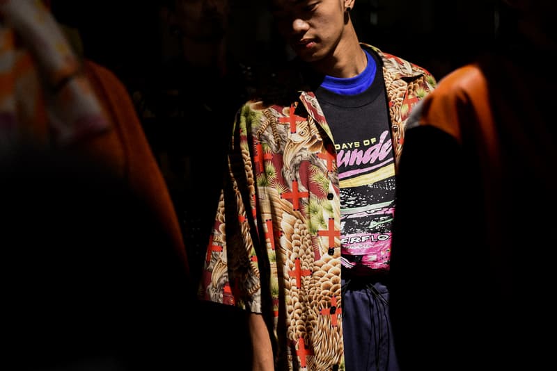 N.HOOLYWOOD 尾花大輔 エヌ N ハリウッド 2019年春夏 SS コレクション ランウェイ バックステージ ヴィンテージ ミリタリー パンク ジャケット Tシャツ パンツ バックパック