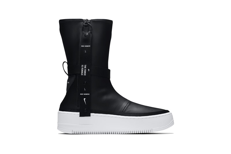 Nike ナイキ エア フォース 1 セージ Air Force 1 ブーツ HIGH af1 sage boot black white colorway drop release date info november 2 2018 first look air force 1 womens