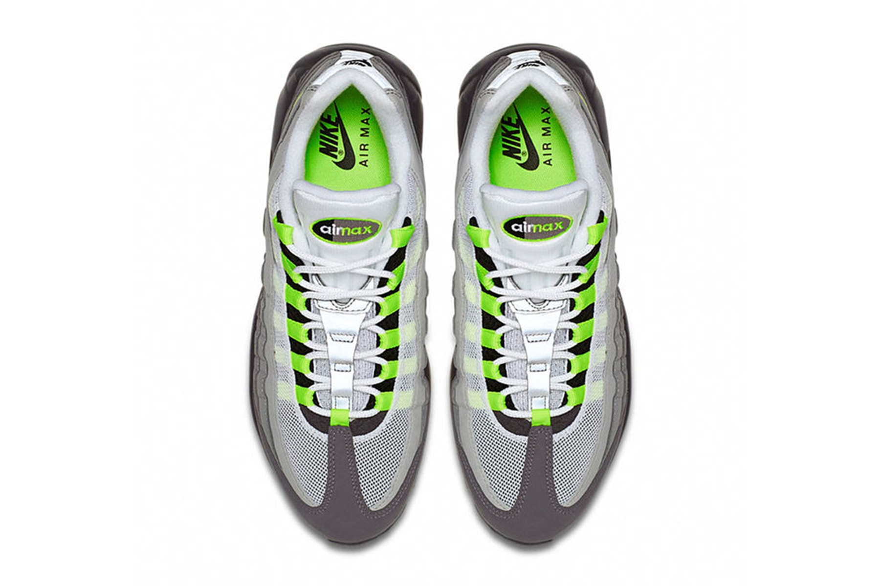 Nike Air Max 95 OG “Neon” が ABC-MART GRAND STAGE 銀座店にて再販決定 今年2月に買い逃した日本のスニーカーヘッズに『ABC-MART』よりサプライズプレゼント 