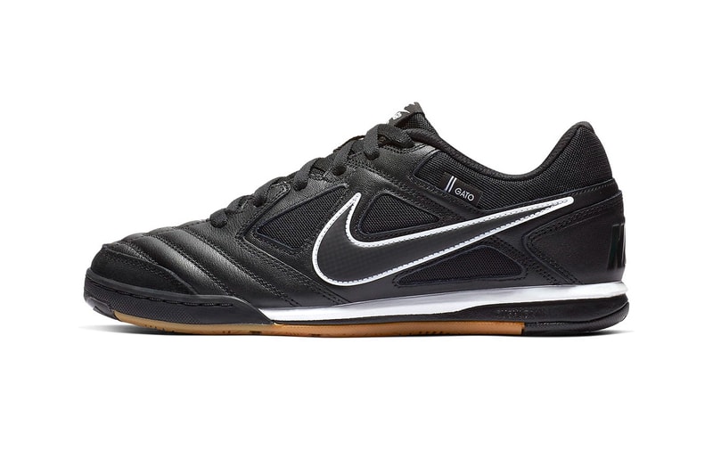 ナイキ Nike SB スケートボード Gato ガトー ブラック ホワイト ゴールド スニーカー インライン オリジナル Black White 
