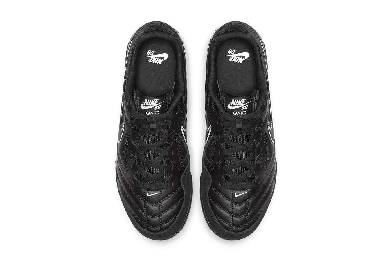 ナイキ Nike SB スケートボード Gato ガトー ブラック ホワイト ゴールド スニーカー インライン オリジナル Black White 
