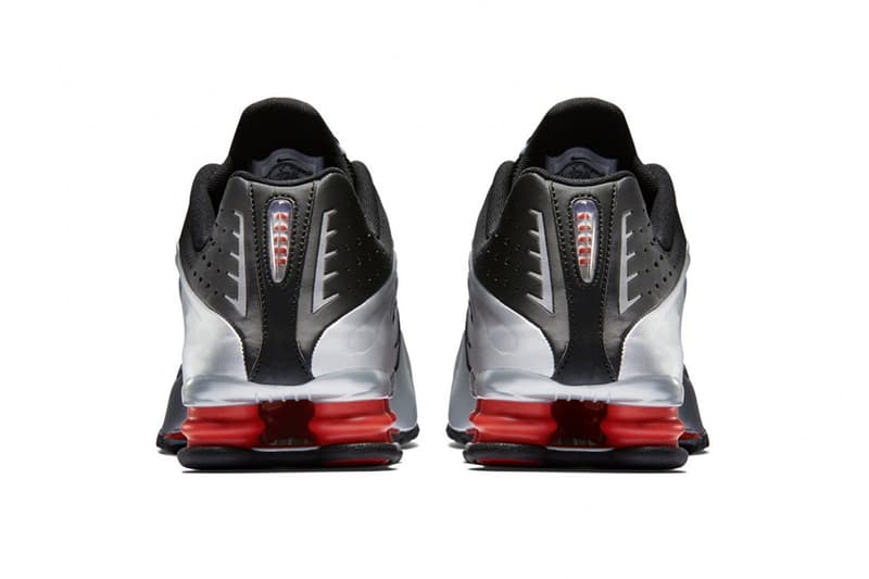 Dover Street Market Ginza nike nikelab shox r4 black silver red sneaker HYPEBEAST