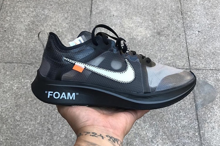 Off-White™ x Nike 新作コラボ Zoom Fly SP 計2足の実物画像がリーク?