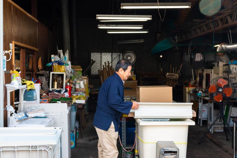 Onitsuka Tiger オニツカタイガー ニッポンメイド NIPPON MADE シリーズ大阪 町工場 佐川工芸