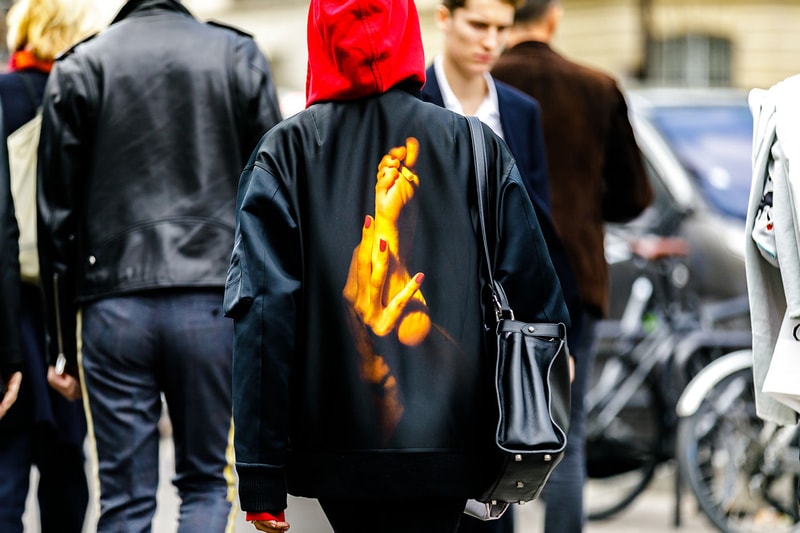 Paris Fashion Week Spring/Summer 2019 Street Style SS19 prada off white nike virgil abloh burberry undercover comme des garcons raf simons 