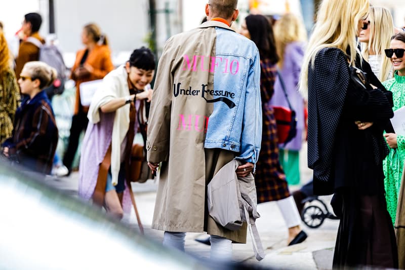 Paris Fashion Week Spring/Summer 2019 Street Style SS19 prada off white nike virgil abloh burberry undercover comme des garcons raf simons