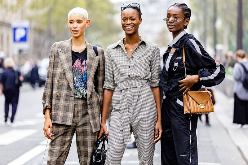 Paris Fashion Week Spring/Summer 2019 Street Style SS19 prada off white nike virgil abloh burberry undercover comme des garcons raf simons 
