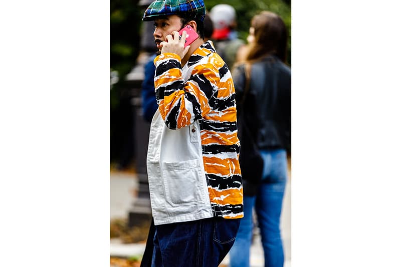 Paris Fashion Week Spring/Summer 2019 Street Style SS19 prada off white nike virgil abloh burberry undercover comme des garcons raf simons