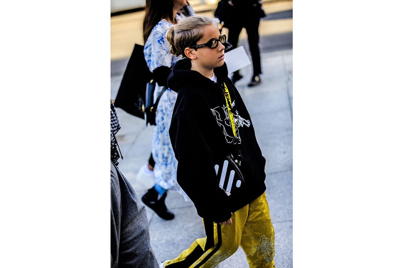 Paris Fashion Week Spring/Summer 2019 Street Style SS19 prada off white nike virgil abloh burberry undercover comme des garcons raf simons 