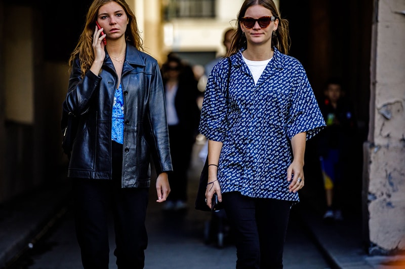 Paris Fashion Week Spring/Summer 2019 Street Style SS19 prada off white nike virgil abloh burberry undercover comme des garcons raf simons 
