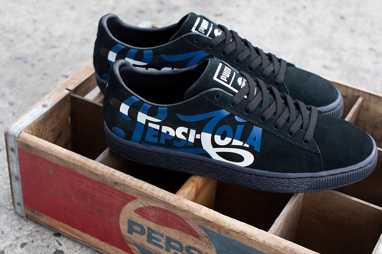 UPDATE:ヴィンテージに着想を得た Pepsi x PUMA SUEDE のコラボモデルがお披露目