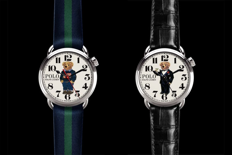Ralph Lauren よりブランド創設50周年を記念したポロベアモチーフの時計が登場