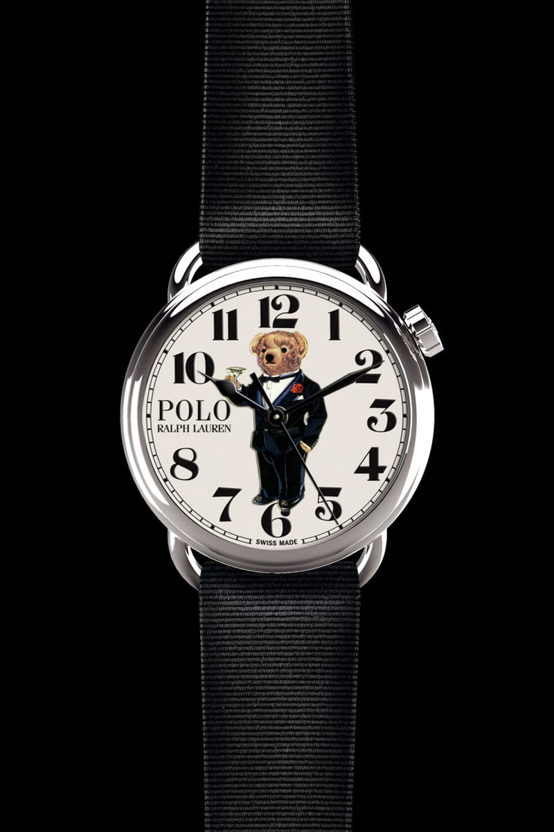日本王者Polo Ralph Lauren 創設50周年 ポロベア 時計 腕時計 ポロ ラルフローレン 自動巻 プレッピーベア 限定 貴重 ラルフ ローレン アイビー 3針（時、分、秒）