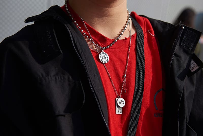 Seoul Fashion Week Spring/Summer 2019 Street-Style Part 1 Prada Raf Simons Joy Division Custom Denim Alyx Accessories Balenciaga A-COLD-WALL* ACW Undercover Chanel Thrasher Supreme Off-White x Nike "Spooky Pack" Blazer HYPEBEAST
