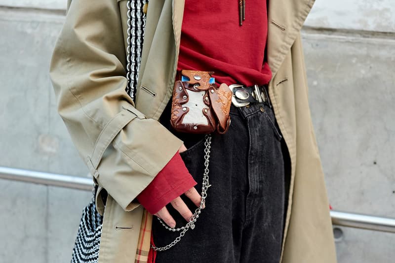 Seoul Fashion Week Spring/Summer 2019 Street-Style Part 1 Prada Raf Simons Joy Division Custom Denim Alyx Accessories Balenciaga A-COLD-WALL* ACW Undercover Chanel Thrasher Supreme Off-White x Nike "Spooky Pack" Blazer HYPEBEAST