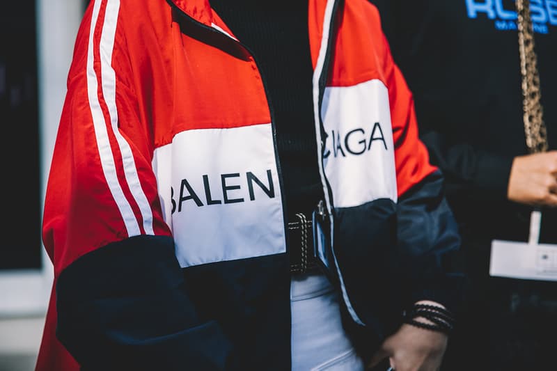 ストリートスナップ 上海 Supreme シュプリーム バレンシアガ balenciaga PRADA プラダ コンバース Converse スニーカー hypebeast shanghai fashion week street style snaps runway spring summer 2019 china HYPEBEAST