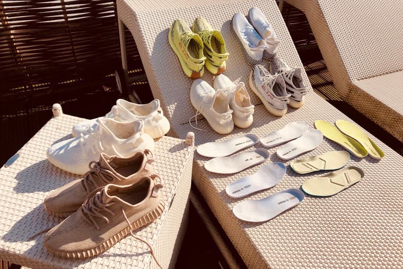 香川真司 アディダス adidas YEEZY BOOST 350 V2 カニエ・ウェスト スニーカー ボルシア ドルトムント Kanye West Originals Triple White Semi Frozen Yellow Zebra Oxford Tan