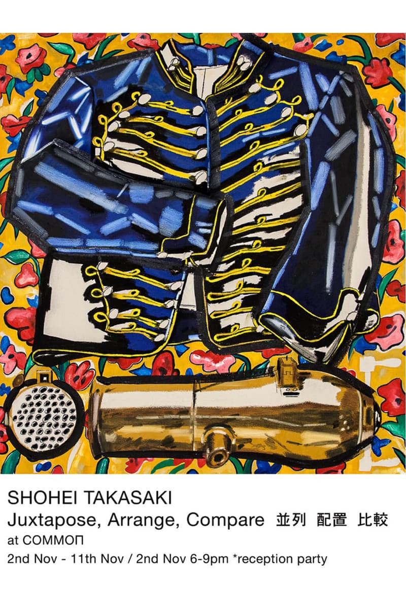 日本人アーティスト Shohei Takasaki による約5年振りとなる日本でのエキシビションが開催決定 comon 