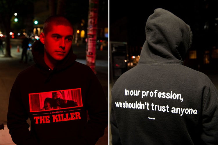 Supreme が香港映画『狼 男たちの挽歌・最終章』にオマージュを捧げるコラボコレクションを発表