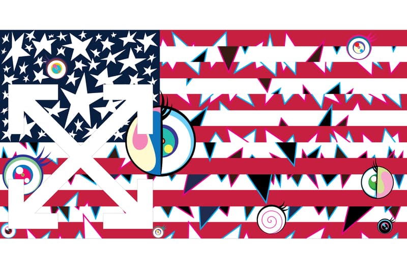 ヴァージル・アブローと村上隆が過去最大規模となるコラボエキシビション “AMERICA TOO” を開催 virgil abloh takashi murakami off-white オフホワイト ハイプビースト HYPEBEAST