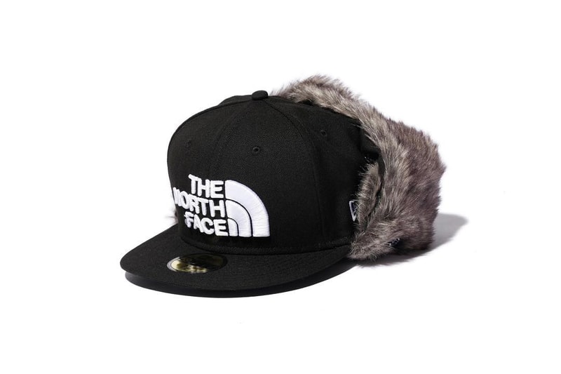 the north face new era hat cap collaboration trucker trapper fur 59 50 october 12 2018 release date drop info buy sell fall winter HYPEBEAST
