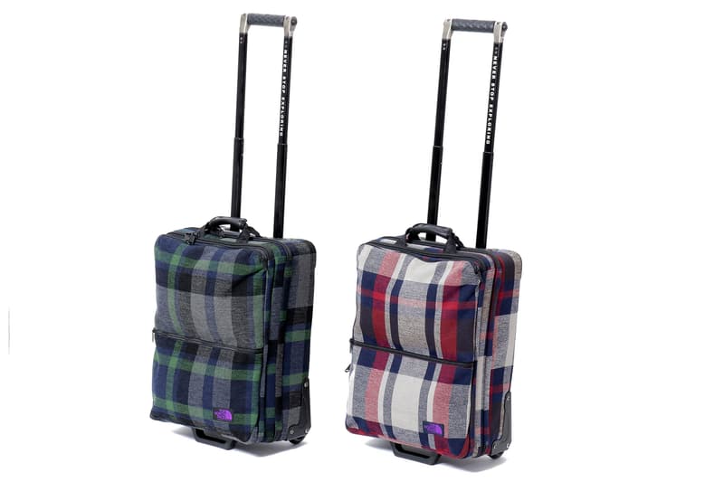 90年代を代表する鬼才監督 スパイク・ジョーンズ x THE NORTH FACE Purple Label によるコラボトラベルバッグが登場 幼少期に母の影響で憧れた〈TNF〉とタッグを組み、オリジナルチェック柄を採用した3Wayバッグ＆Shuttle Rollerを製作 