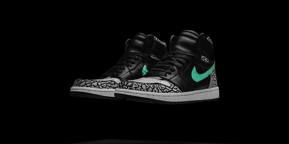 スニーカー史に残る名作をブレンドしたAir Jordan 1 “atmos”が登場 