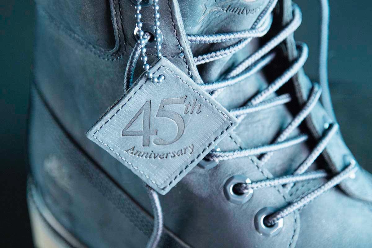 Timberland が“6-Inch Boots”生誕45周年を記念した最新ブーツコレクションを発表 ド直球のテキストロゴやサファイヤの限定シューレースを配した全4型のアイコンモデルがラインアップ 