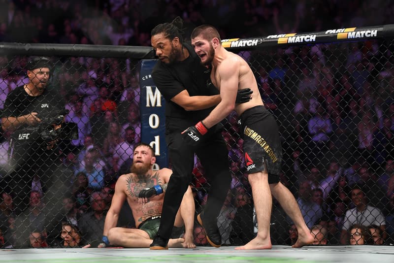 khabib nurmagomedov conor mcgregor UFC 229 brawl Main card brawl las vegas fight sports Ireland Irish Russian Dagestan HYPEBEAST