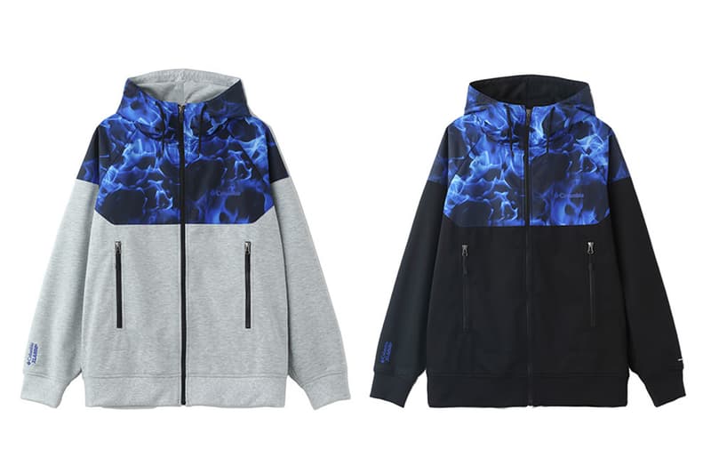 XLARGE®×Columbiaより“BLUE FIRE”モチーフの最新コラボコレクションが登場