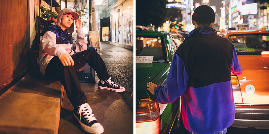 XLARGE® x Columbiaより“BLUE FIRE”モチーフの最新コラボコレクション 