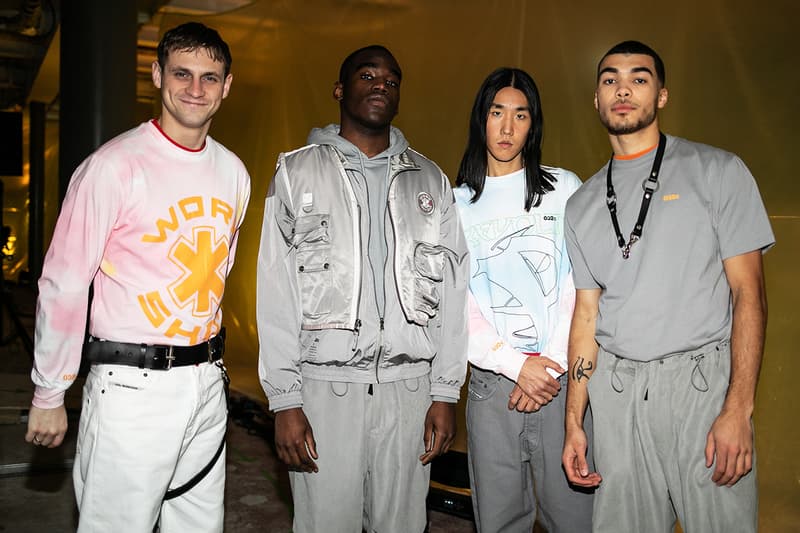 マリアコッホ　ヨルグコッホ　レイブファッション　032c Cosmic Workshop Second Menswear Collection Backstage First Closer Look London Joerg Maria Koch First Womenswear Backstage