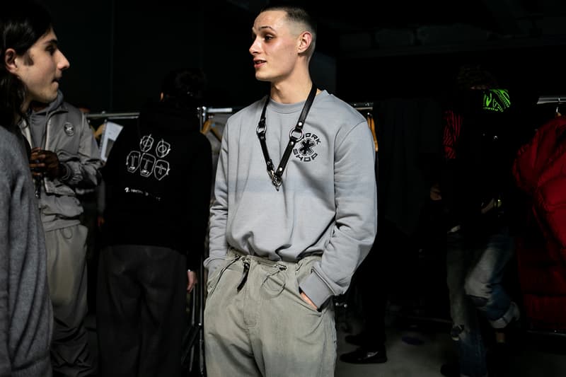 マリアコッホ　ヨルグコッホ　レイブファッション　032c Cosmic Workshop Second Menswear Collection Backstage First Closer Look London Joerg Maria Koch First Womenswear Backstage